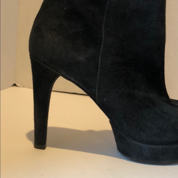 Rockport Blue Black suede platform booties - Picture 2 of 5